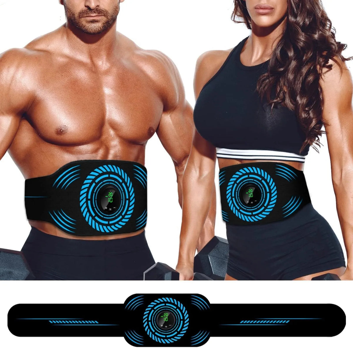 Jitesy EMS Abdominal Muscle Stimulator Belt