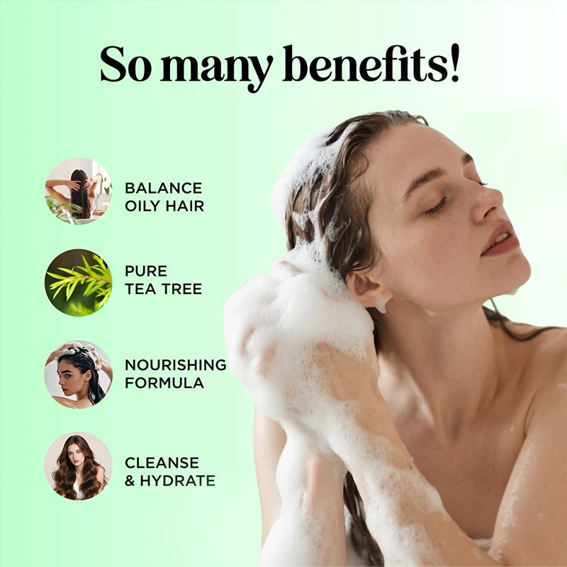 AMOCOCO Tea Tree Shampoo And Conditioner Set