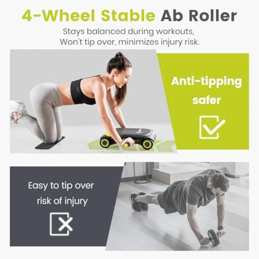 Automatic Rebound Ab Roller Board for Core Workouts