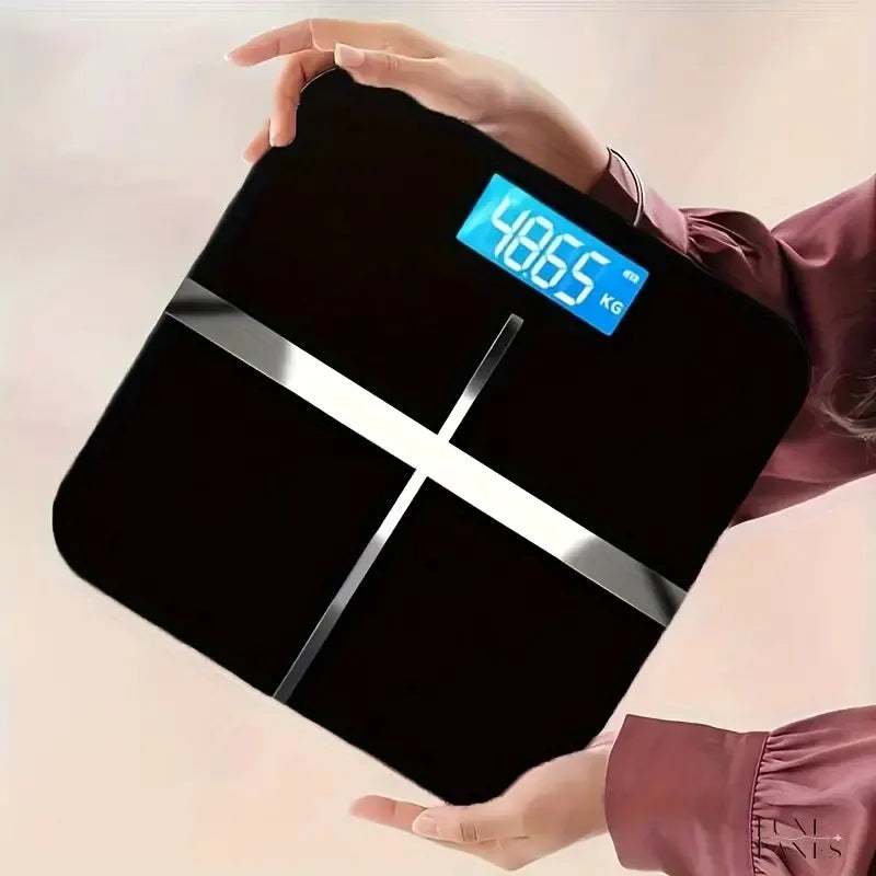 Digital Body Weight Scale With LCD Temperature Display