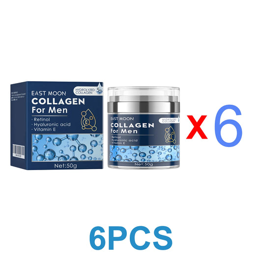 Men's Retinol Collagen Firming Moisturizing Cream Hyaluronic Acid Face Cream Anti-Wrinkle Aging Facial Skin Care Smoothing Hydrating Dry Skin Remedy Reduce Fine Lines Barrier Protection Serum