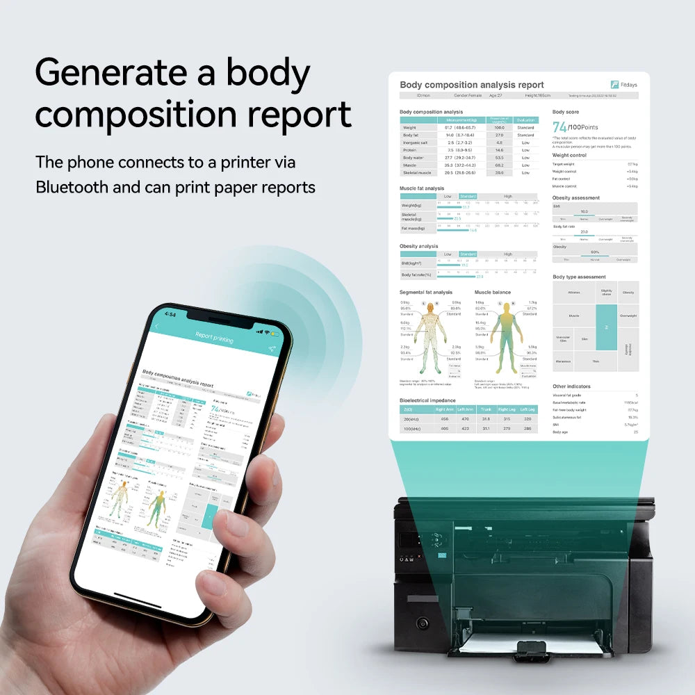 Smart Digital Body Composition Analysis Scale