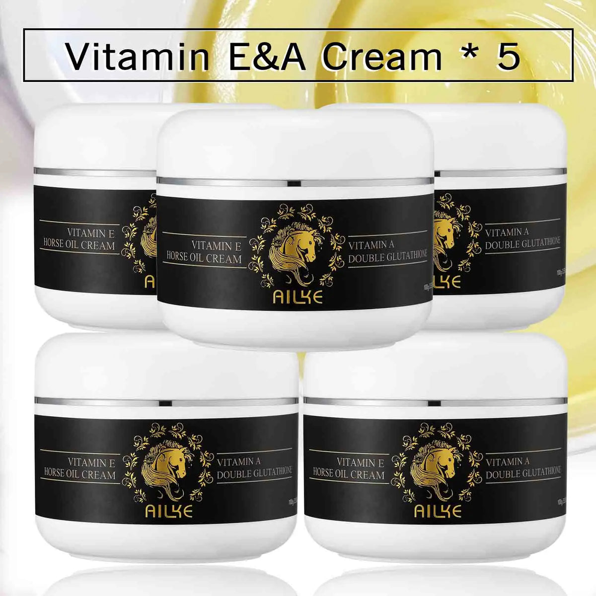 AILKE Collagen Skin Care Kit, Reduce Spots, Whitening, Even Skin Tone, For Dark Skin, Black Skin, African Skin, Caramel Skin
